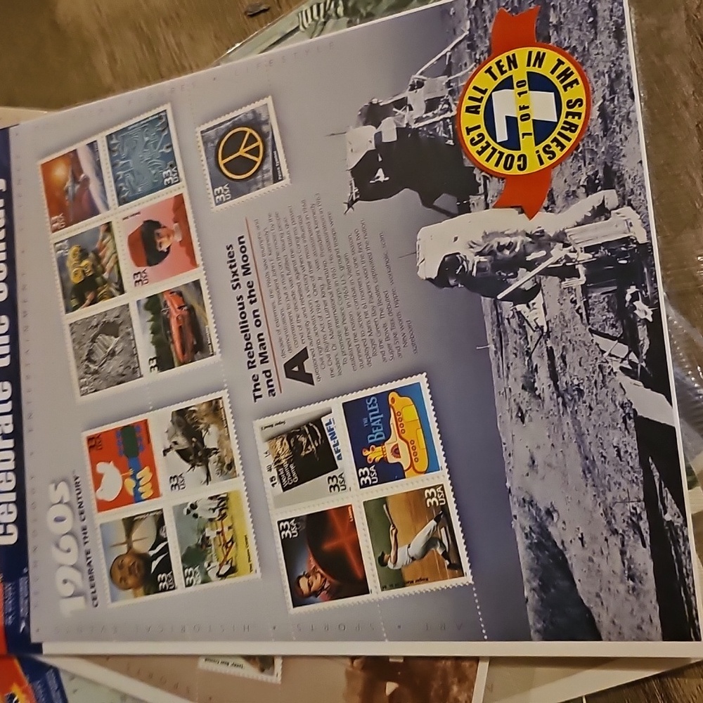 Celebrate the Century Stamp Sheet